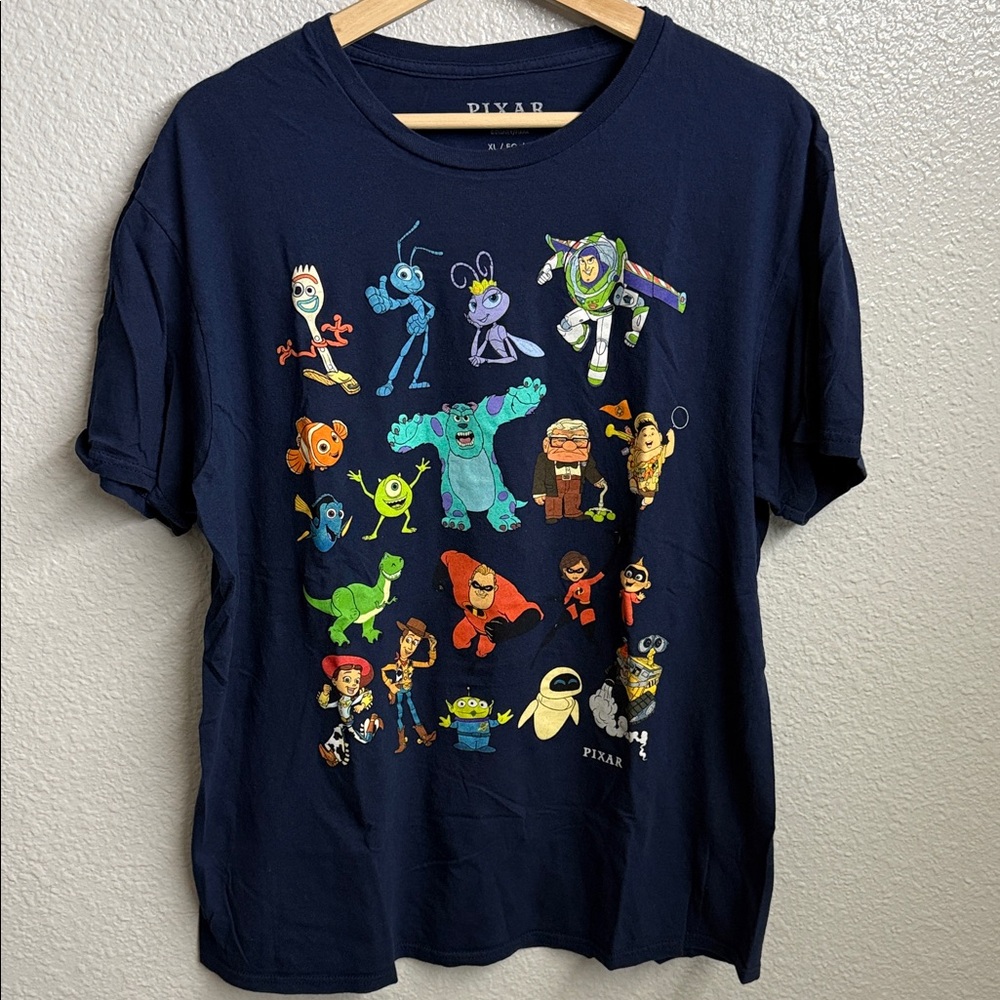 Pixar Navy Blue Character T-Shirt